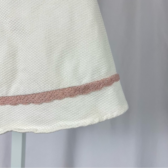 Cupcakes & Cashmere 6-9 Months Retro Mauve Lace Textured Dress A-Line Formal - Picture 4 of 10